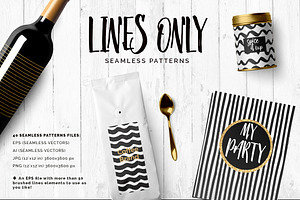 Handdrawn Lines Patterns