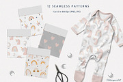 Pink Unicorn and Rainbow for kids, an Animal Illustration by polikarpovaart (Thumbnail 6 of 11)