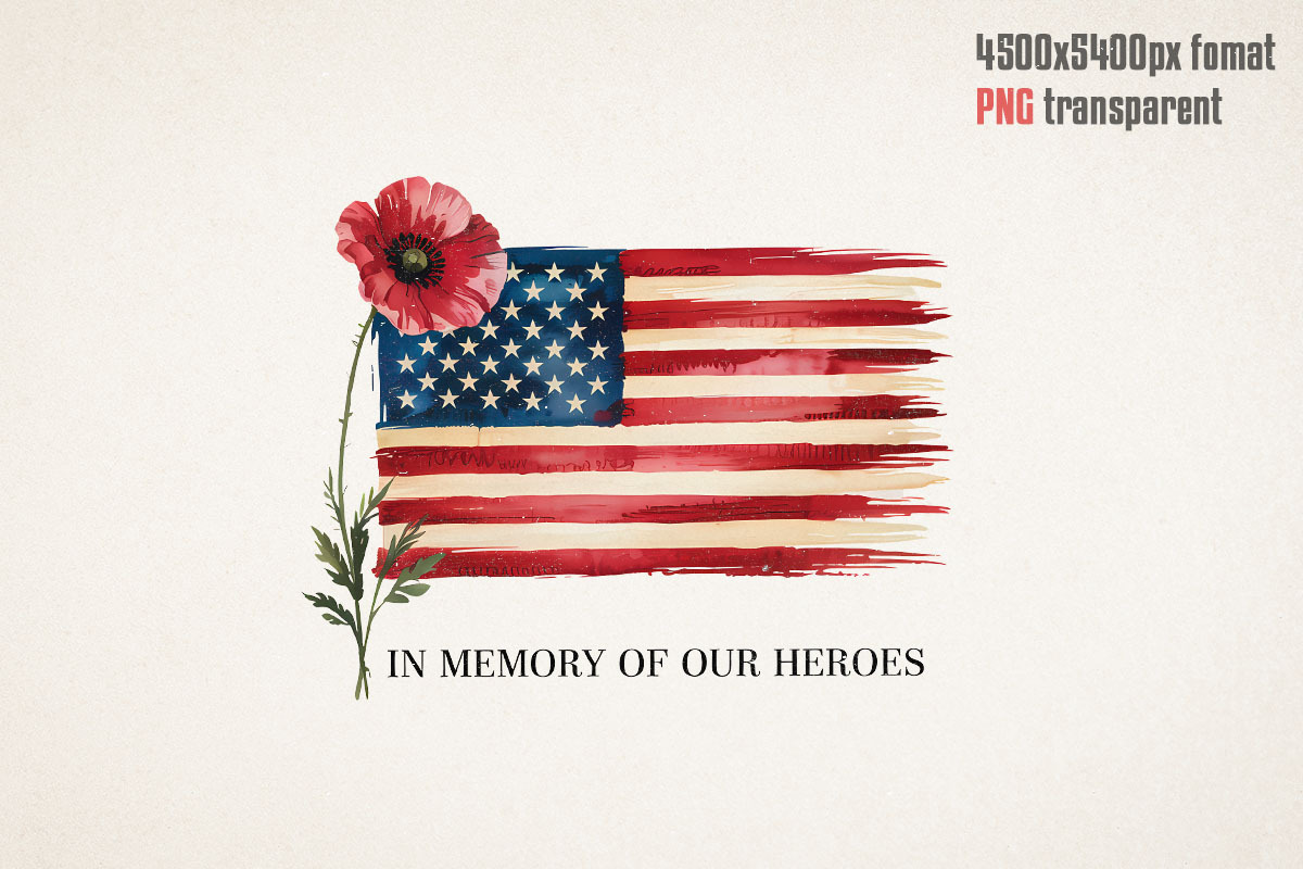 Honor the Brave, Memorial Day, an Object Graphic by GlitterCraft (Photo 2 of 61)