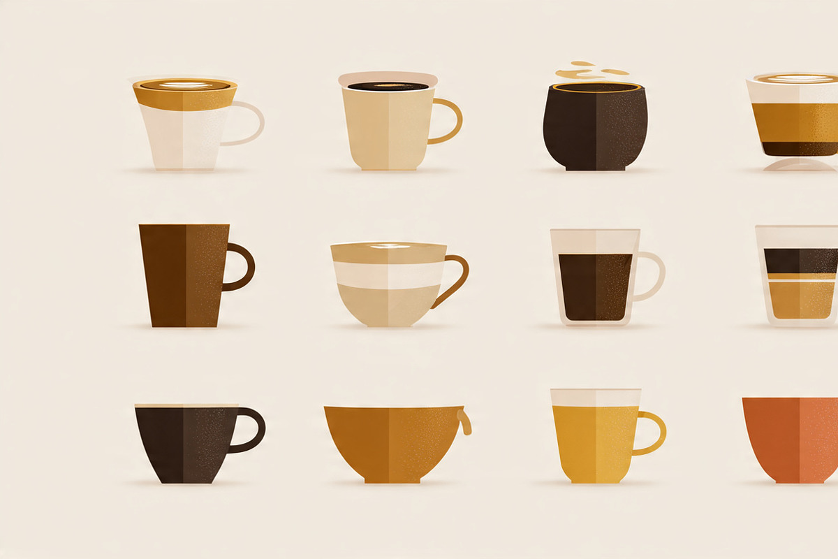 30 EPS. Coffee Cup Vector Icons, an Object Graphic by adenpinkstore (Photo 11 of 15)