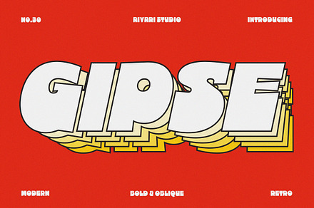 Gipse Font Family, a Sans Serif Font by Aiyari