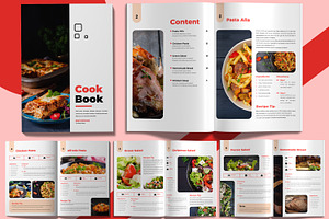 Food Cook Book Template