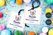 Pastel Butterfly Thank You Tag, an Invitation Template by Tracia Creative (Thumbnail 2 of 4)