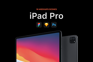 IPad Pro 12.9-inch Mockups Scenes