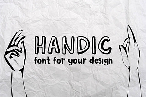HANDIC FONT