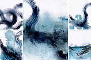 OCEAN Organic Textured Backgrounds, a Background Graphic by Alisovna (Thumbnail 8 of 15)