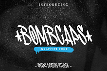 Bombcaps - Graffiti Font