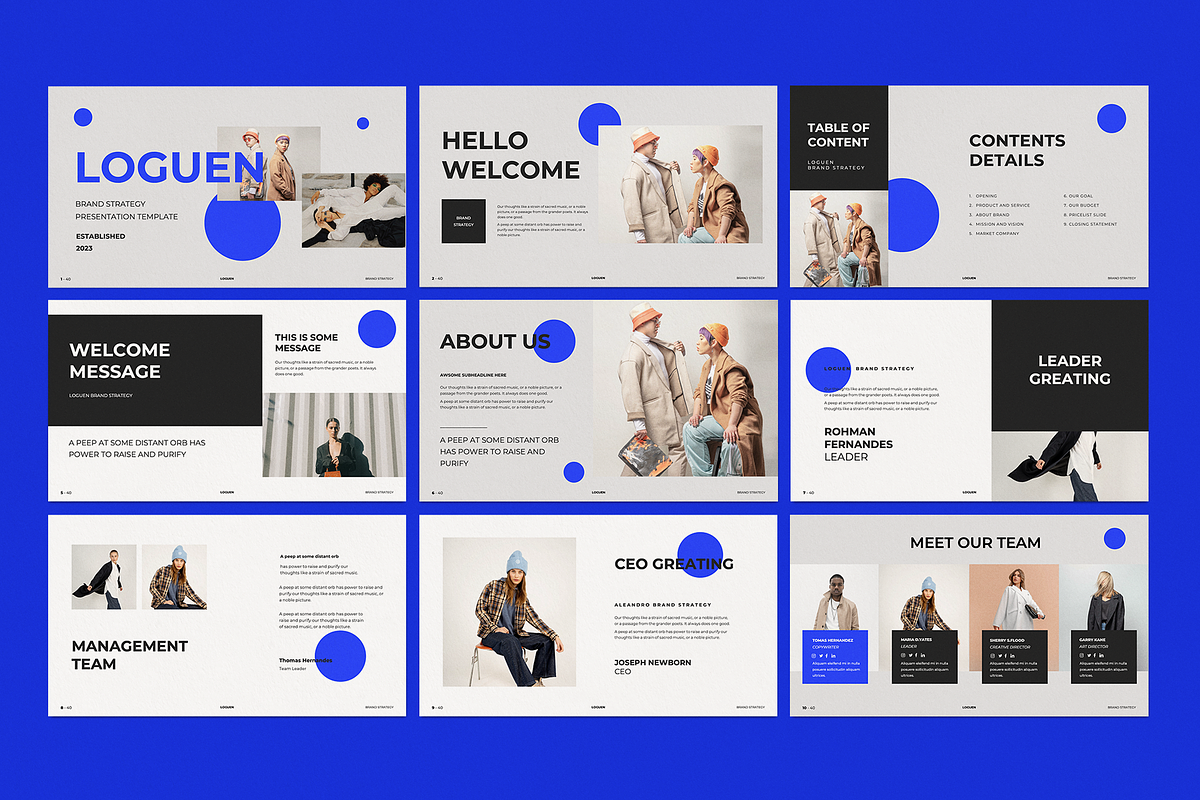 Loguen Brand Strategy - Powerpoint, a Presentation Template by Surotype (Photo 9 of 10)
