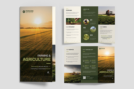 Agriculture Templates Set, a Brochure Template by BrandPacks