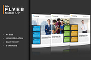 Photorealistic Flyer Mockup Pack, a Print Template by Advaita Printables (Thumbnail 4 of 5)