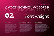 Stellar font family Exelancer, a Sans Serif Font by popskraft (Thumbnail 6 of 8)