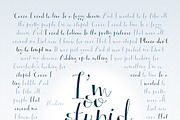Contrast hand font Alterscript, a Script Font by popskraft (Thumbnail 5 of 7)