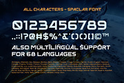 Spaclar, a Symbol Font by Ditatype (Thumbnail 10 of 10)