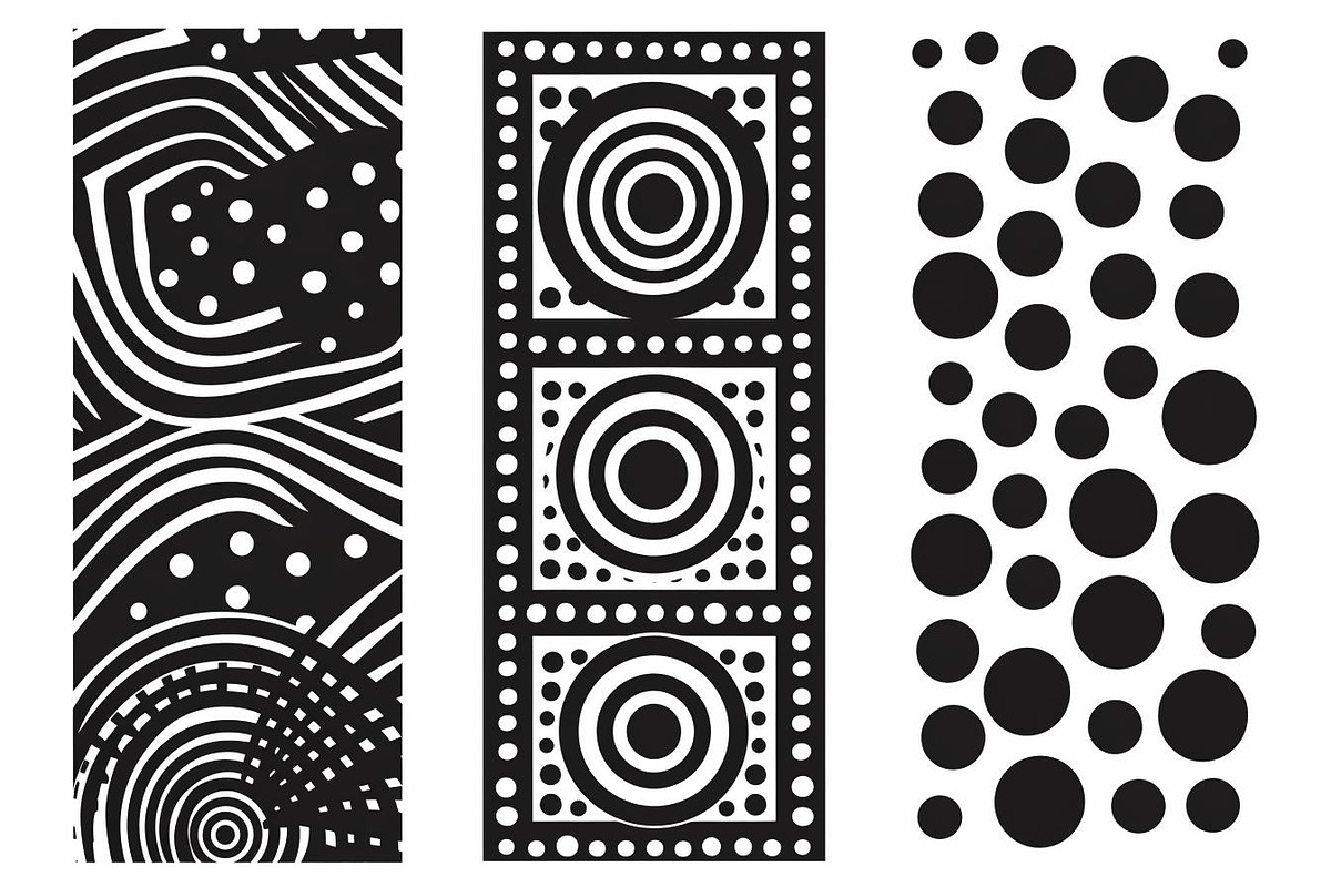 Geometric Laser Cut Vector Bundle, an Illustration by Designs_River (Photo 5 of 9)