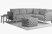 Corner sofa 3d model, a Furniture 3D Model by 3dmitruk (Thumbnail 8 of 12)