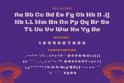Redsema | Groovy Retro Font, a Font by twinstd (Thumbnail 11 of 12)