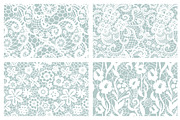 8 Lacy seamless vector patterns, a Pattern Graphic by tamara.comotomka (Thumbnail 3 of 6)