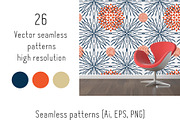 Modern Japanese patterns. Geometric, a Pattern Graphic by KomannaArt (Thumbnail 4 of 6)