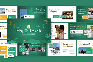Hajj & Umrah Google Slides, a Presentation Template by Loin Studio