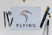 Phoenix Bird Animal Head Flying Logo, a Branding & Logo Template by jongcreative (Thumbnail 2 of 3)