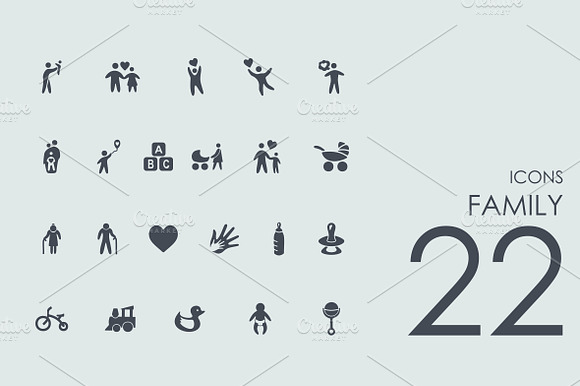 22 Family Icons