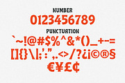 Bellvonce – Retro Soft Serif Display, a Sans Serif Font by decographstud (Thumbnail 8 of 8)