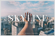 Skyline - Classic Serif, a Serif Font by Mikhail Fukurou (Thumbnail 1 of 10)