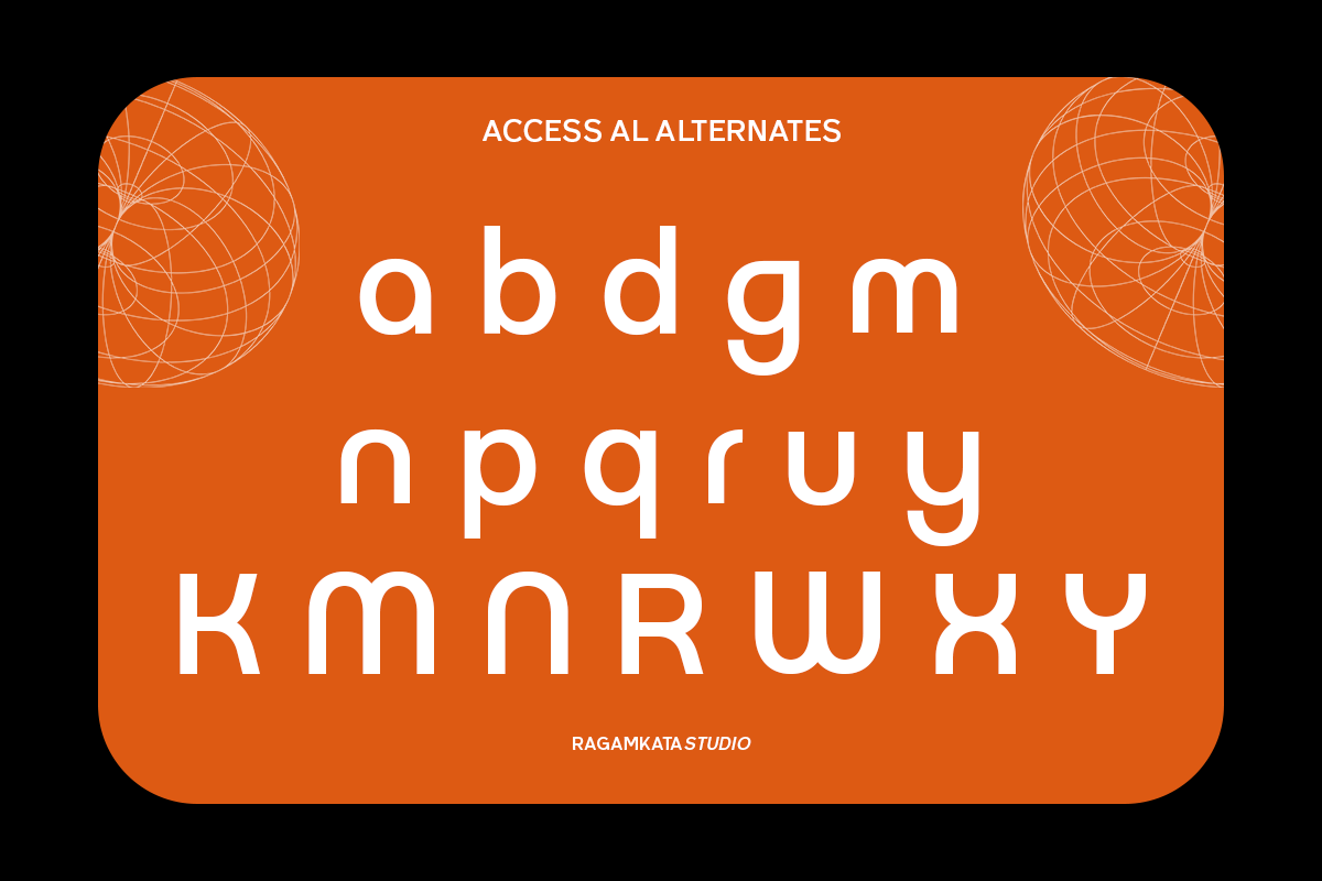 Geometric Sans - Gayen, a Sans Serif Font by RagamKata (Photo 10 of 10)