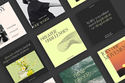 Business instagram canva template, a Templates & Theme by hk__dsgn (Thumbnail 1 of 9)