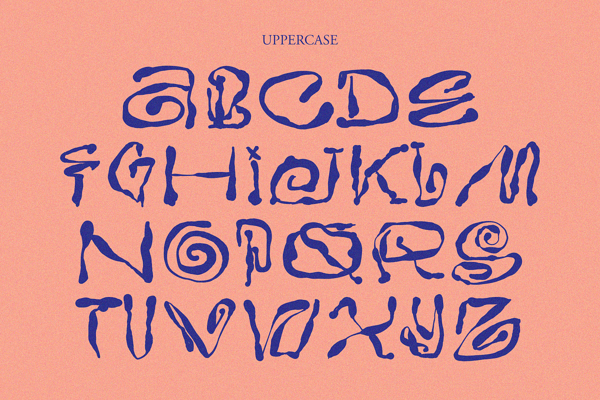 SOKAN OUMERIG — Ethnic Raw Font, a Handwritten Font by Enxyclo Studio (Photo 14 of 15)