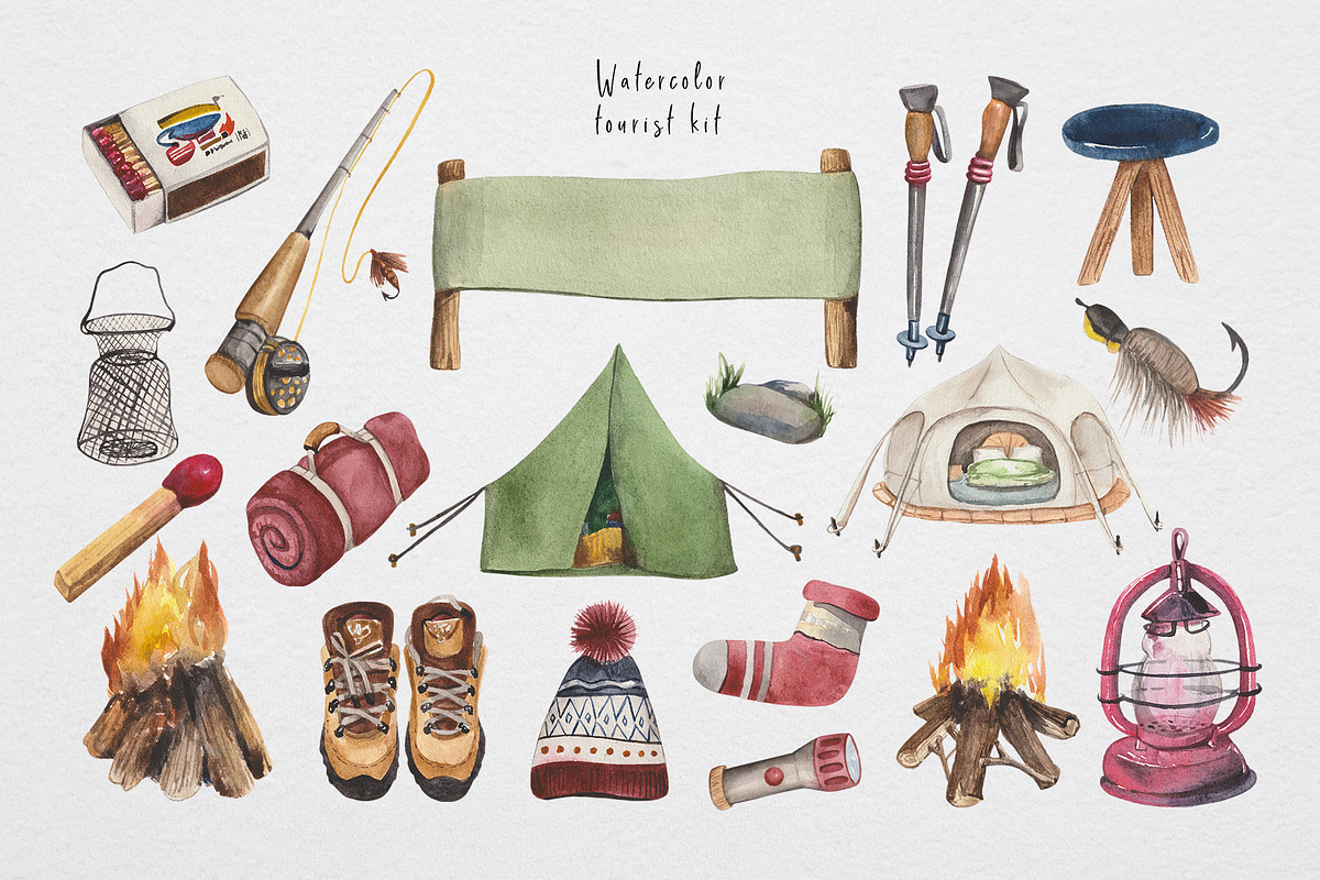 Hiking trails, a Decorative Illustration by Design X0 (Photo 4 of 16)