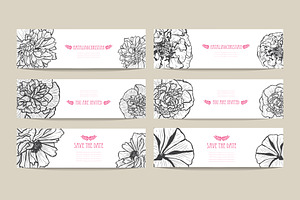 30 Floral Card Templates