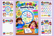 Quarter-Hour Reading Skills, a Stationery Template by Designmela01 (Thumbnail 6 of 6)
