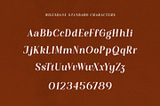 Milesdane; Italic Display Serif, a Serif Font by Eko Bimantara (Thumbnail 8 of 9)