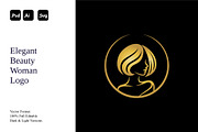 Elegant Beauty Woman Logo, a Branding & Logo Template by Luxury Logos (Thumbnail 1 of 4)