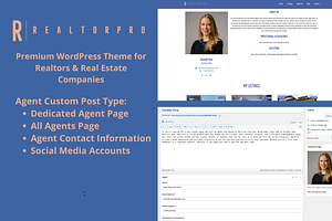 RealtorPro - Premium WordPress Theme