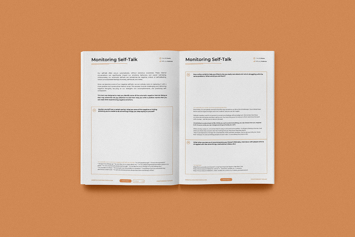 Overthinking and Anxiety Toolkit, a Templates & Theme by AndrewPixel (Photo 15 of 17)