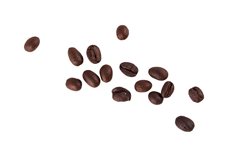 Coffee Beans Isolated On White Containing Beans Coffee Beans And White Floor preview 6