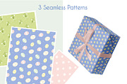 Soft Easter and Spring Design Kit, a Seasonal Illustration by statica (Thumbnail 4 of 7)