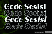 Gede Sesisi - Sans Display Font, a Sans Serif Font by Differentialtype (Thumbnail 8 of 10)