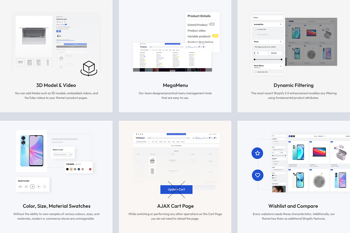 Electronics & Gadgets Shopify Theme, a Shopify Template by LogicGo Shopify Experts (Photo 7 of 8)
