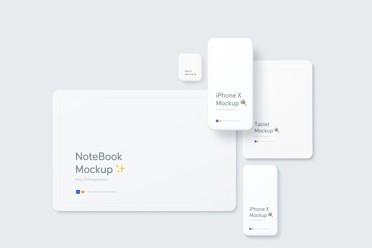 Simple Mockups Bundle, an iPhone Mockup by ls.graphics (Photo 32 of 42)