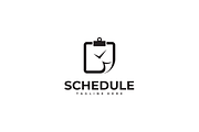 Clipboard Schedule Logo Design, a Branding & Logo Template by yopie (Thumbnail 3 of 3)