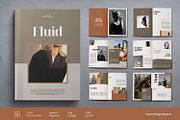Fluid Editorial Fashion Magazine, a Magazine Template by Haps Space (Thumbnail 1 of 8)