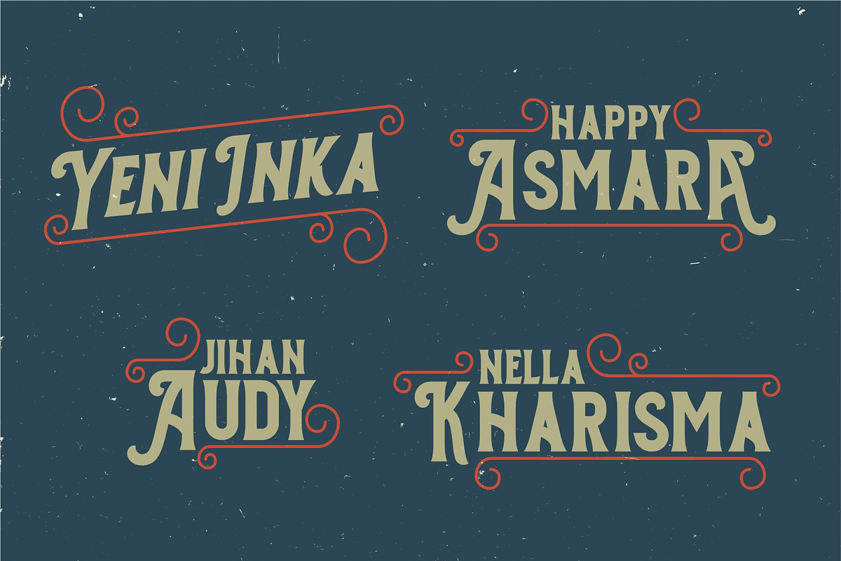 Musto - Vintage Display, a Font by Bentype Studio (Photo 3 of 8)