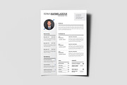 Clean Resume CV Template, a Resume Template by PixelStudio (Thumbnail 4 of 4)
