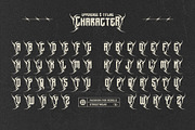 Istarot – Heavy Metal Typeface, a Blackletter Font by Letterara (Thumbnail 10 of 15)