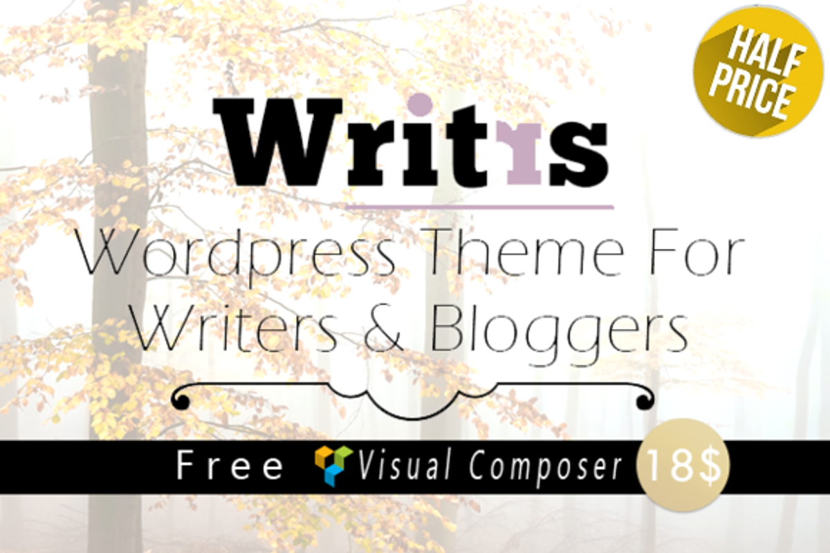 Writrs - Premium Wordpress Theme, a WordPress Template by Optimistic Designs (Photo 1 of 2)
