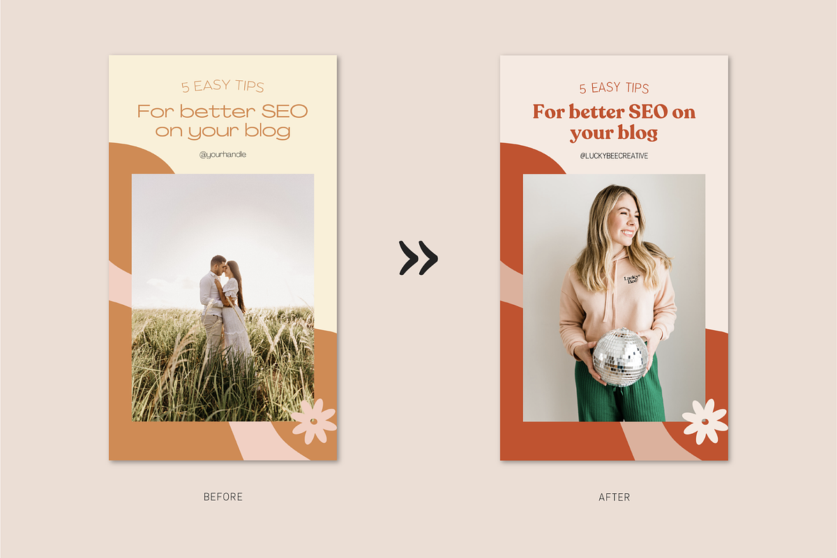 76 Retro Instagram Story Templates, a Social Media Template by Lucky Bee Creative Studio (Photo 4 of 9)