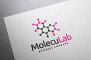 Moleculab Logo, a Branding & Logo Template by Mocca Design (Thumbnail 1 of 5)